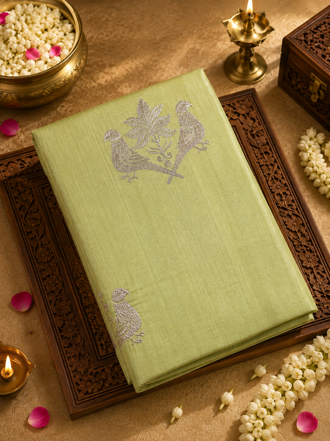 Premium Butter Silk Saree