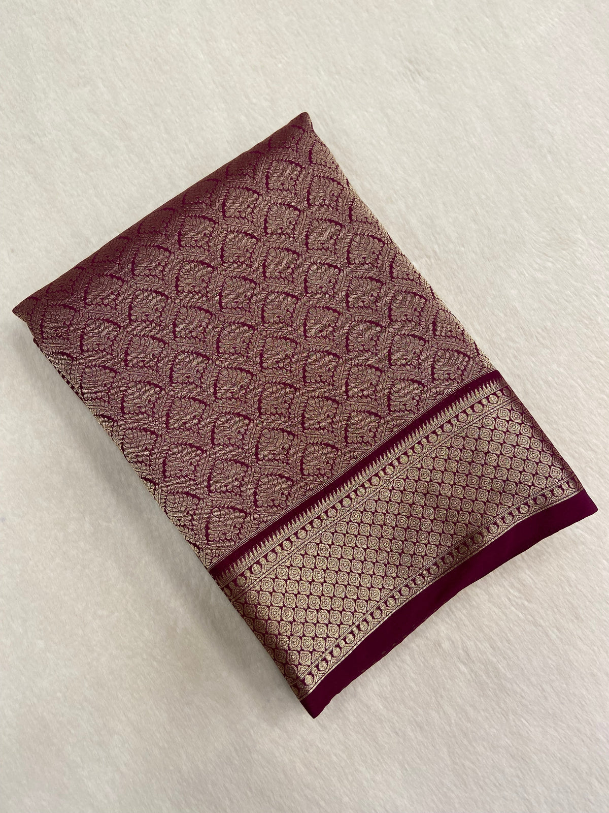 Pure Mix Crepe Mysore Silk Saree