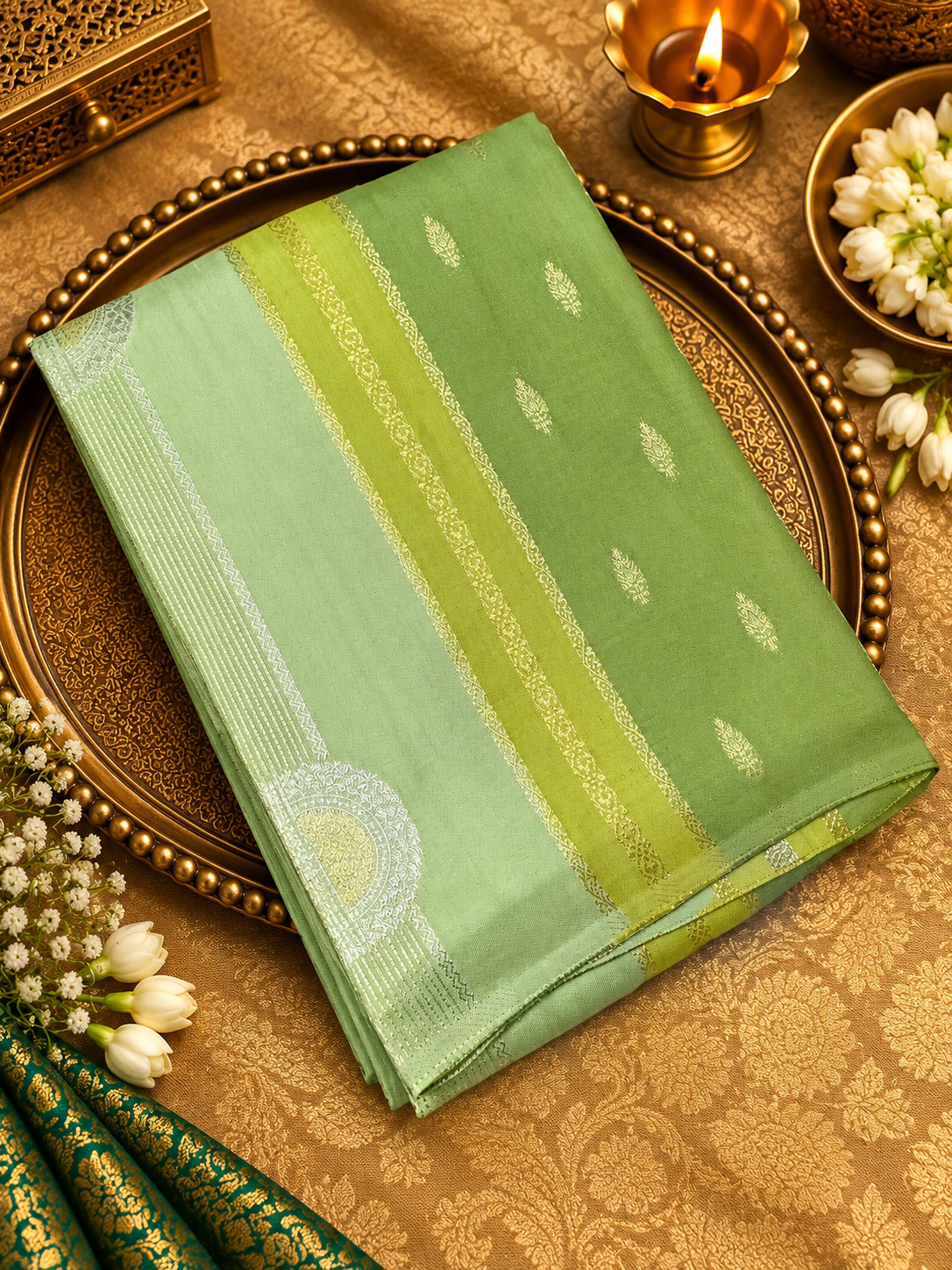 Pure Chinnon Saree - 902636