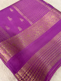Pure Mix Crepe Mysore Silk Saree - 902033