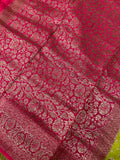 Pure mix crepe silk saree