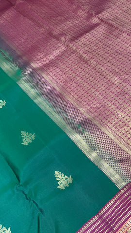 Pure Kanjeevaram silk mark certified saree
