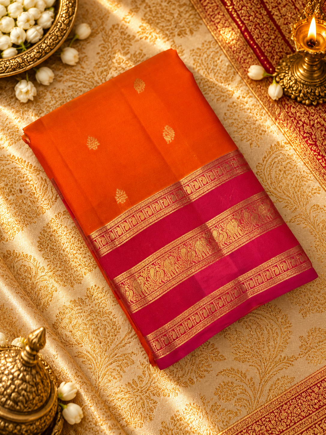 Pure Kanjeevaram Silk Saree - PS2449