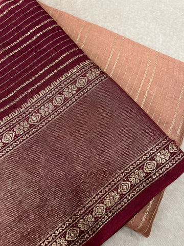 Premium Semi Chanderi Saree