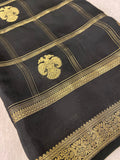 Pure Mix Mysore Crepe Silk Saree