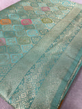 Premium Banarasi Crepe Satin Silk Saree -902692