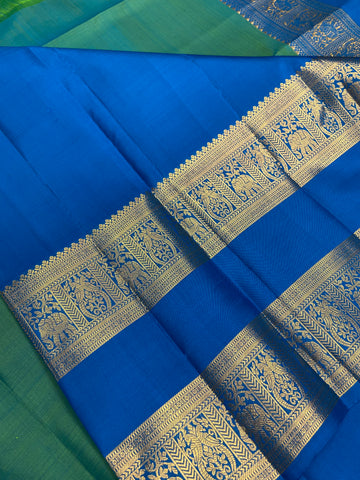 Pure zari handloom Kanjeevaram silk mark certified saree