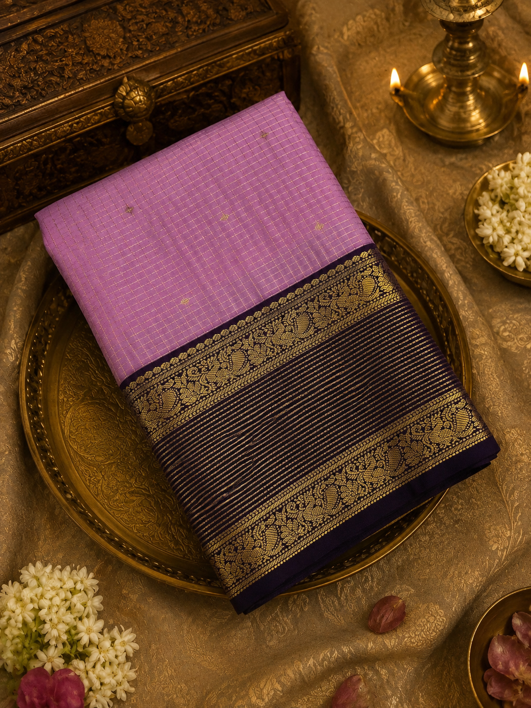 Premium Semi Kanchipuram Silk Saree