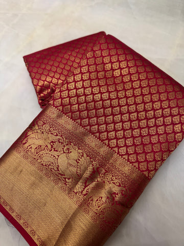 Pure mix Kanjeevaram silk saree