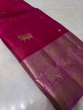 Pure Kanjeevaram Silk Saree- Silk mark certified