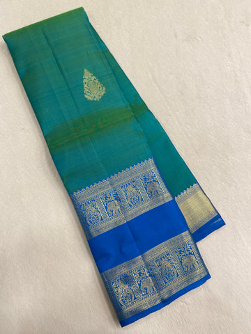 Pure zari handloom Kanjeevaram silk mark certified saree