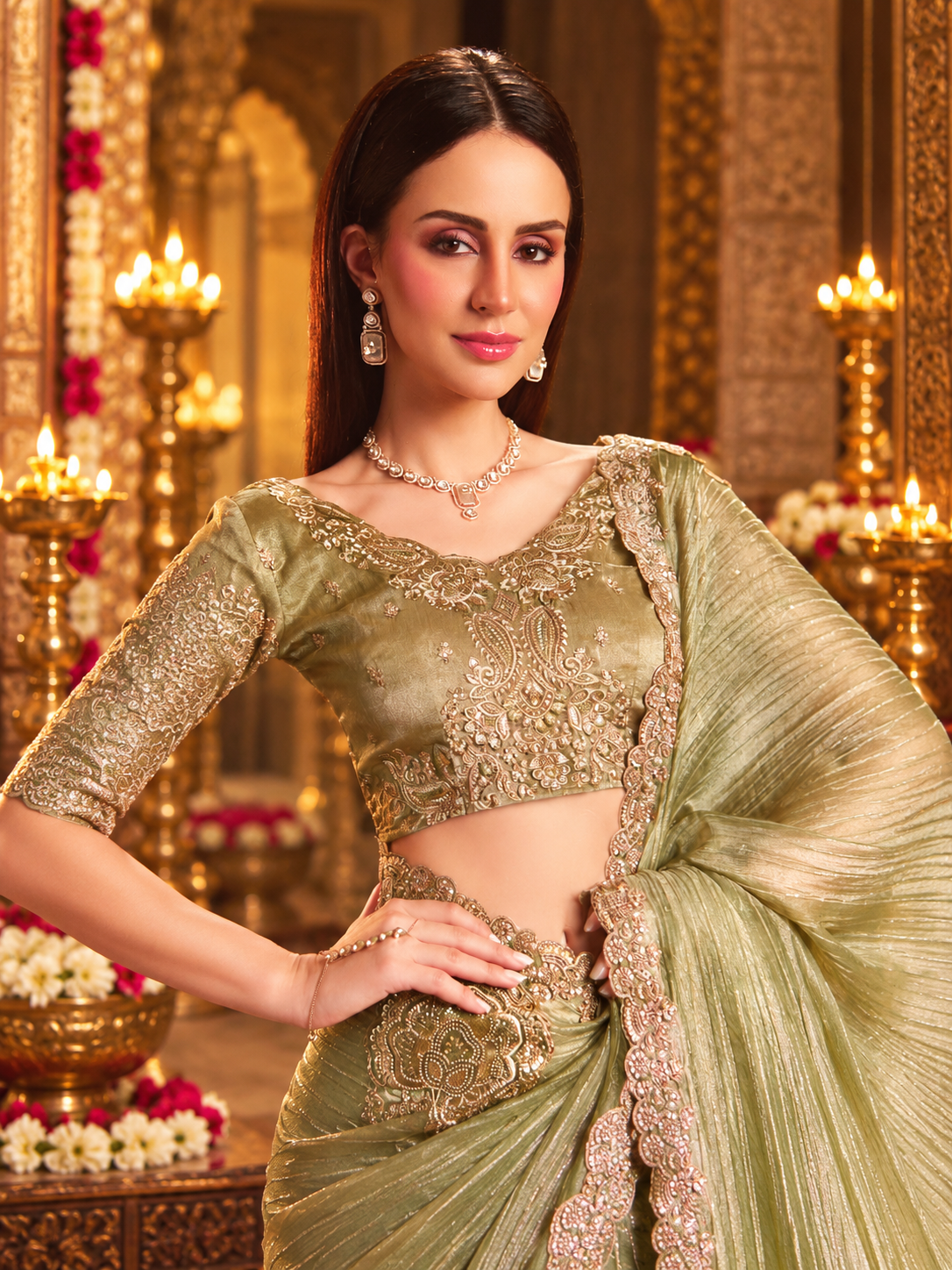 Designer Cocktail Saree - 902871