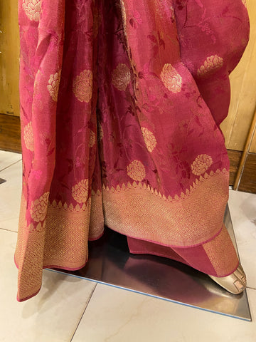 Banarasi Crepe Silk Saree💫