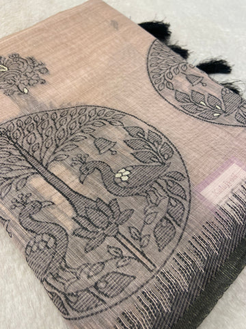 Premium Semi Chanderi Saree