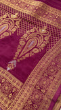 Pure Chinnon Silk Saree
