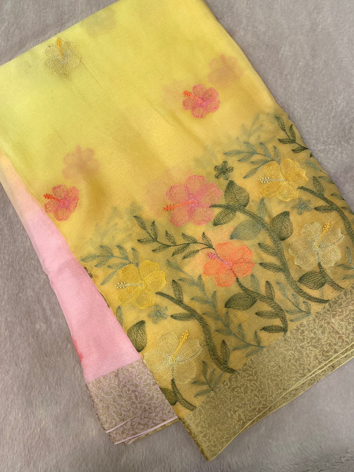 Premium Rinkal Chiffon Saree