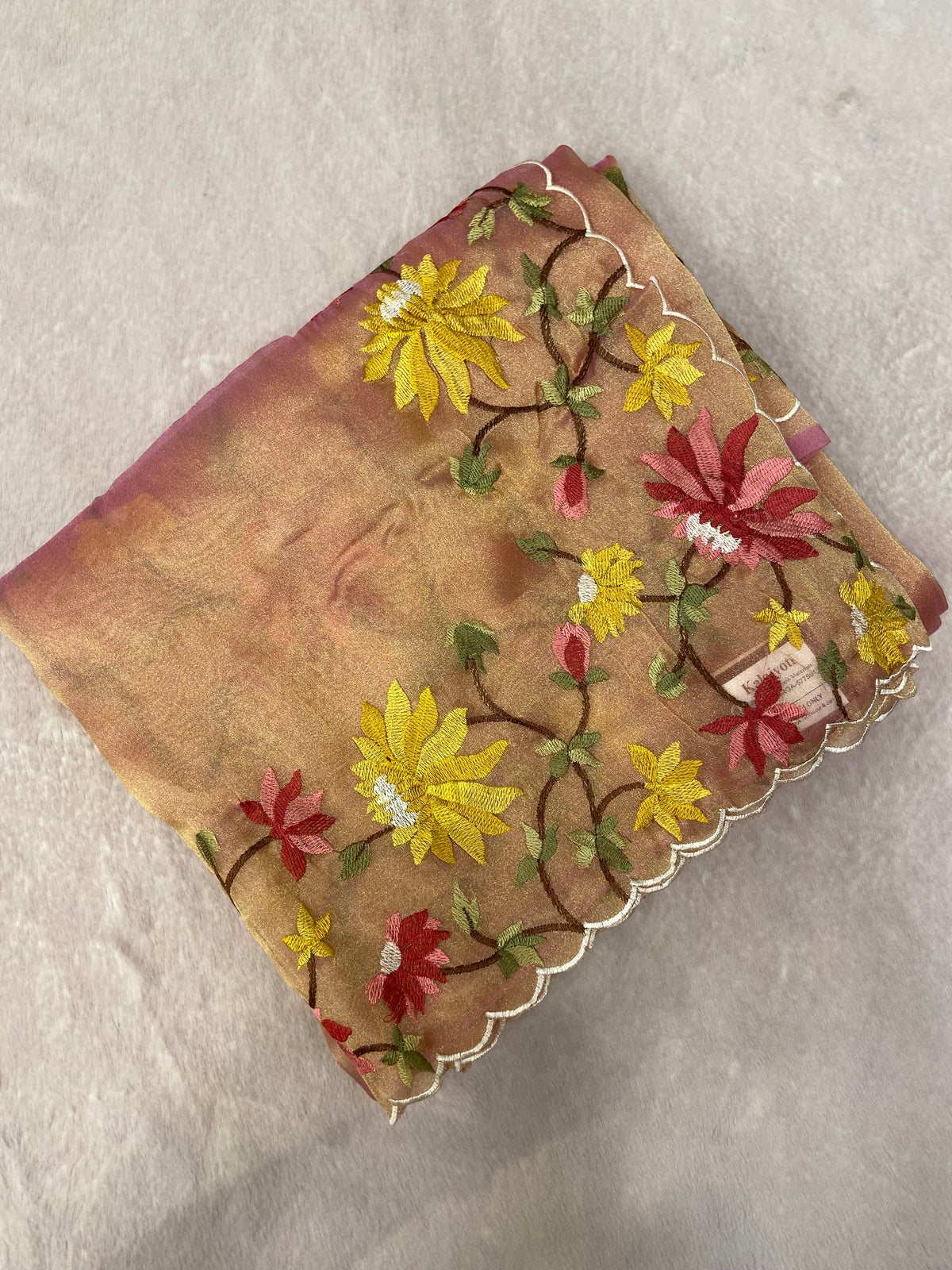 Premium tissue organza saree