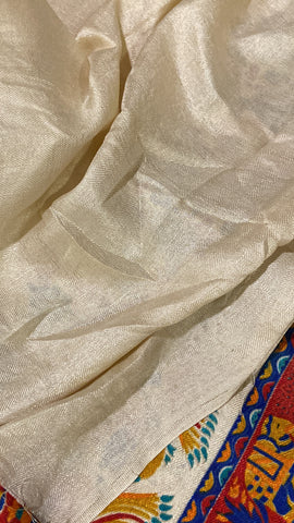 Semi banarasi Kalamkari Saree