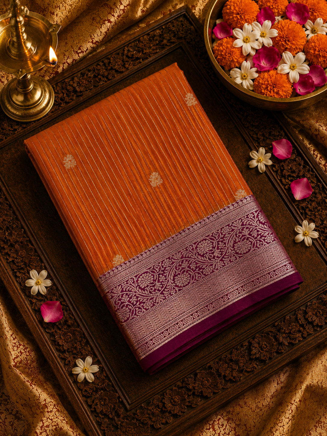 Premium Semi Kanchipuram Silk Saree