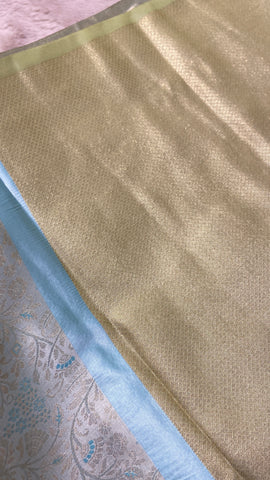 Bridal Semi Tissue Silk Saree