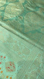 Premium Banarasi Crepe Satin Silk Saree - 902692