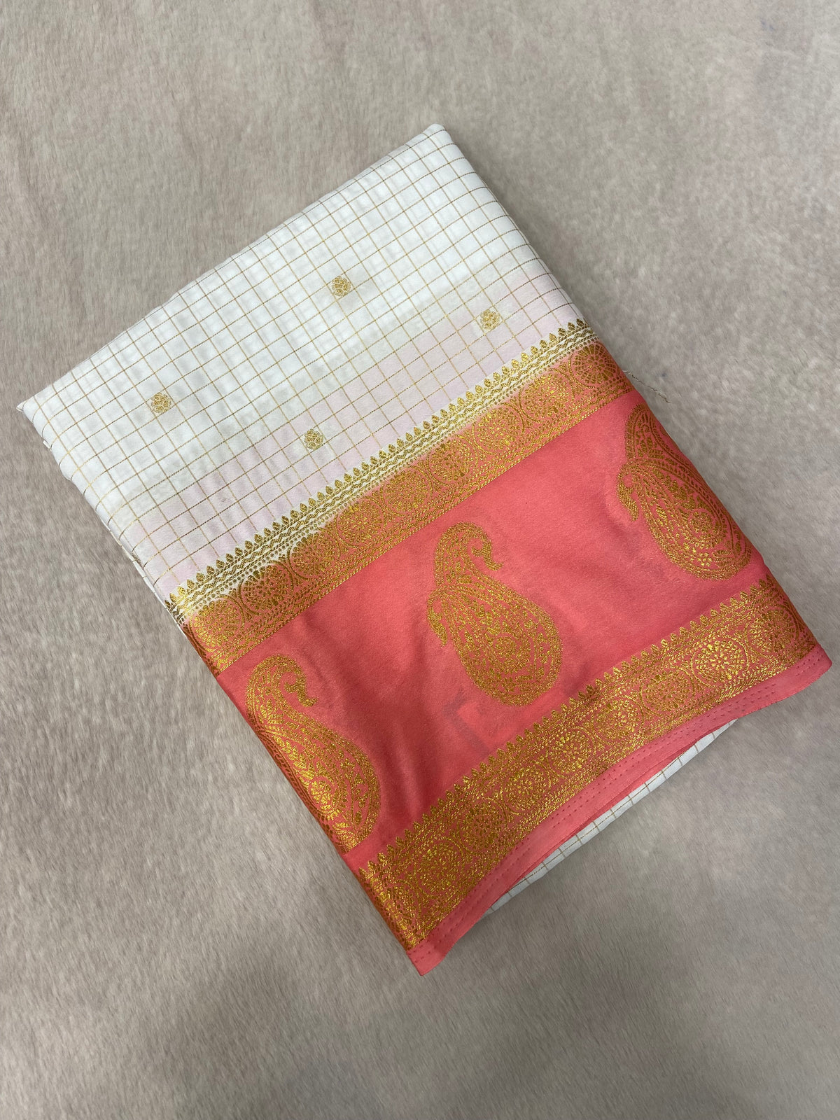 Premium Semi Mysore Crepe Silk Saree
