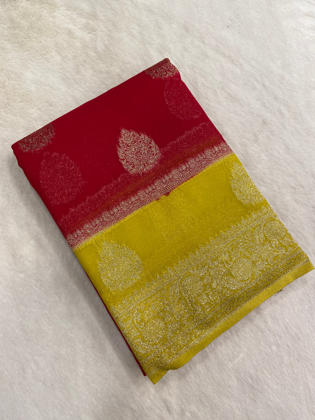 Semi Banarasi Georgette