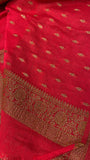 Premium Crush Georgette Saree💗