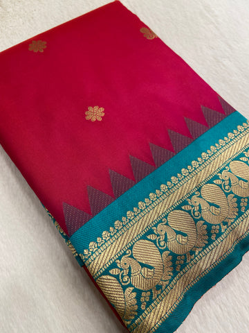 Semi Kanchipuram Silk Saree
