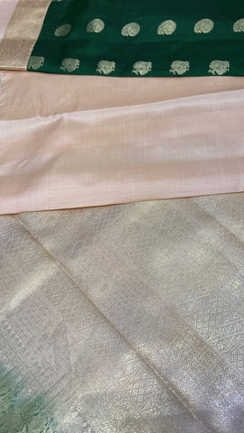 Pure Kanjeevaram silk mark certified saree