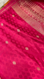 Premium Banarasi Crepe Satin Silk Saree 💗 -902692