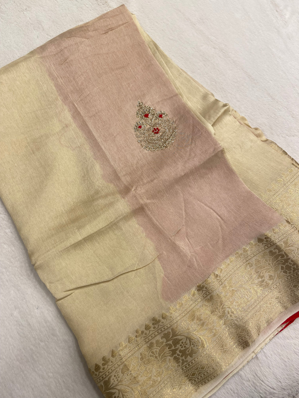 Pure Chinnon Saree