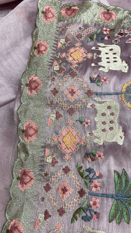 Premium Tissue Organza Saree