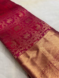 Pure Kanjeevaram Silk Saree- Silk mark certified