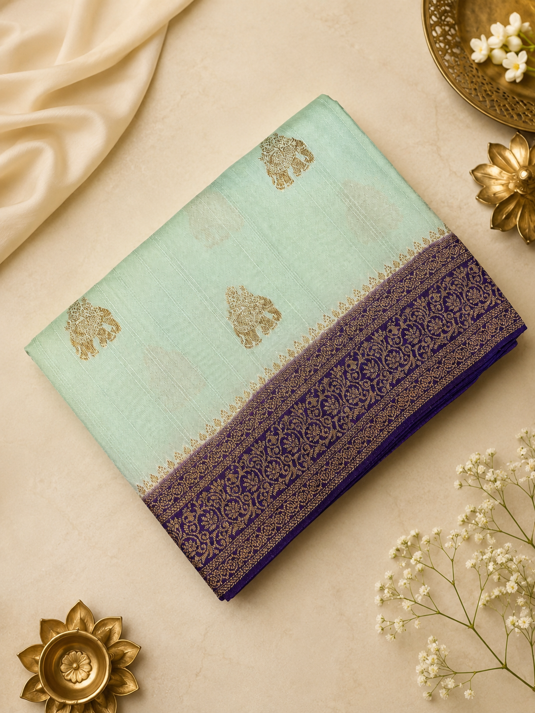 Premium Tassar Silk Saree