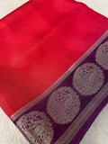 Premium Pure Mix Mysore Crepe Silk Saree