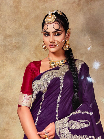 Premium Viscose Silk Saree