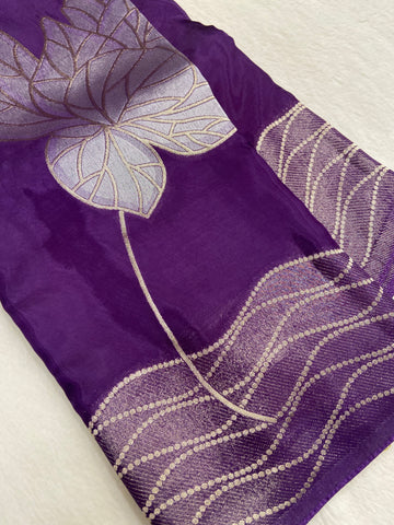 Pure Chinnon Saree⭐