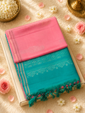 Pure Kanjeevaram Soft Silk Saree