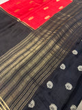 Pure  Mix Mysore Crepe Silk Saree