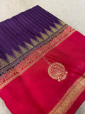 Premium Viscose Crepe Saree