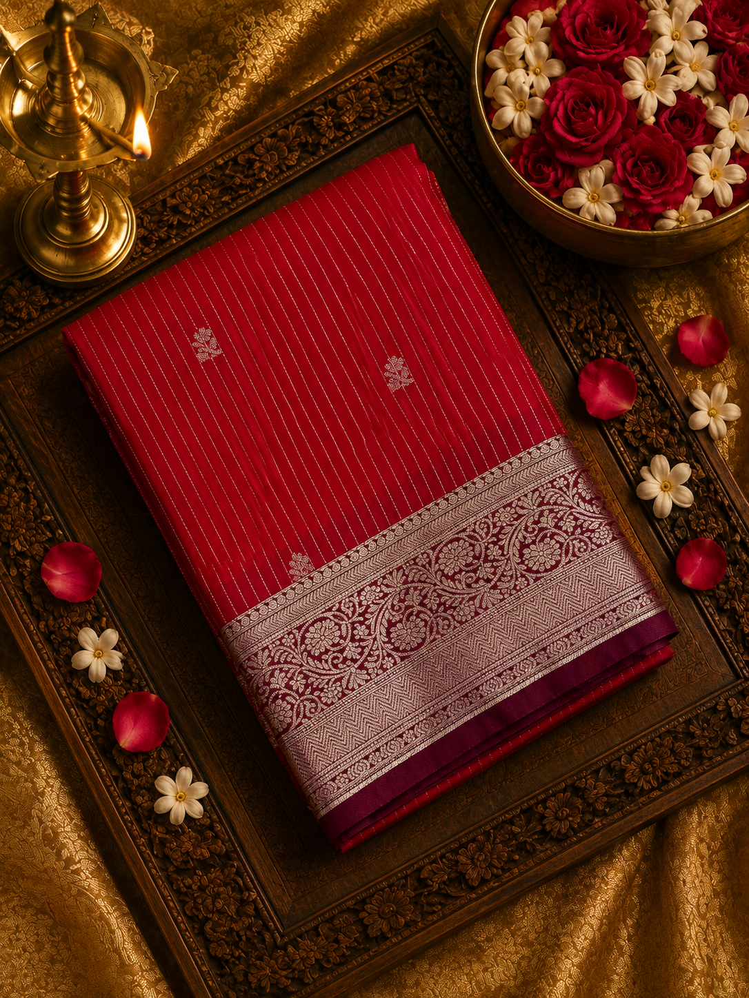 Premium Semi Kanchipuram Silk Saree