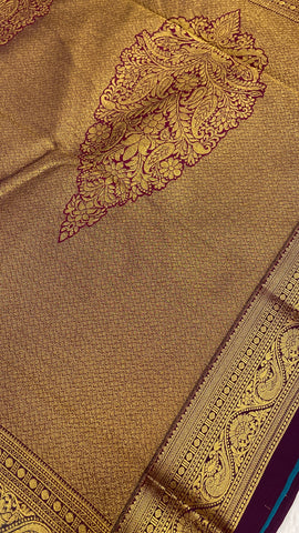 Mini kanchi Silk Saree
