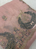 Premium Crush Organza Saree