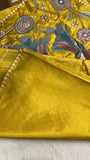 Premium Soft Chinnon Saree With Embroidery - 901982