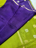 Pure Mix Mysore Crepe Silk Saree