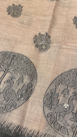 Premium Semi Chanderi Saree