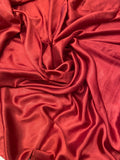 Premium Semi Gajji Modal Silk Saree- Reddish pink