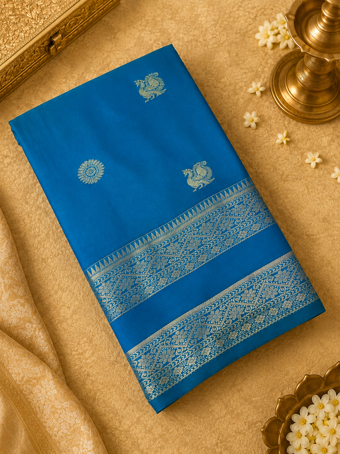 Premium Semi Kanchipuram Silk Saree