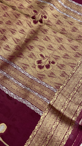 Pure Mashru Satin Silk Saree
